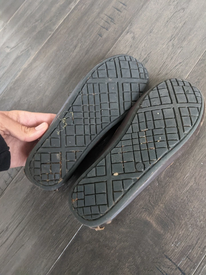 Umi Metro Mocasín Clásico Sin Cordones Cuero Marrón David Boys 13 Foto 4 de 4