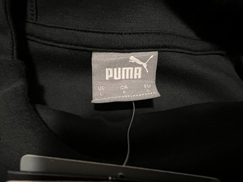 Puma Men Slim Evostripe Hoodie Black New (L) - Picture 3 of 14