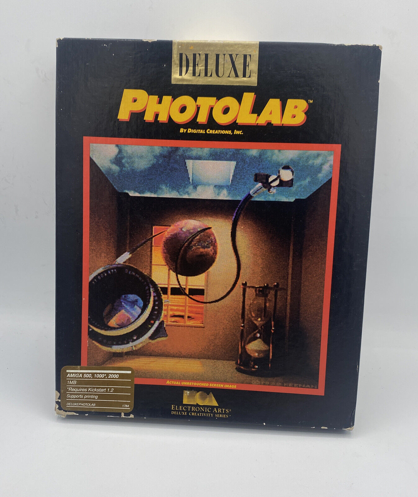 Commodore Amiga: Deluxe Photolab Graphics Tool by EA 1988