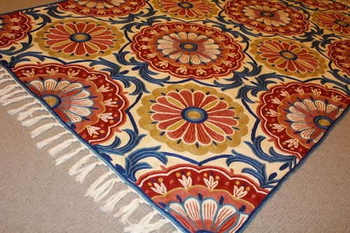Large Persian Handmade Wool Rug Carpet Runner,Antique Oriental Home Decor 6x4 - Picture 10 of 12