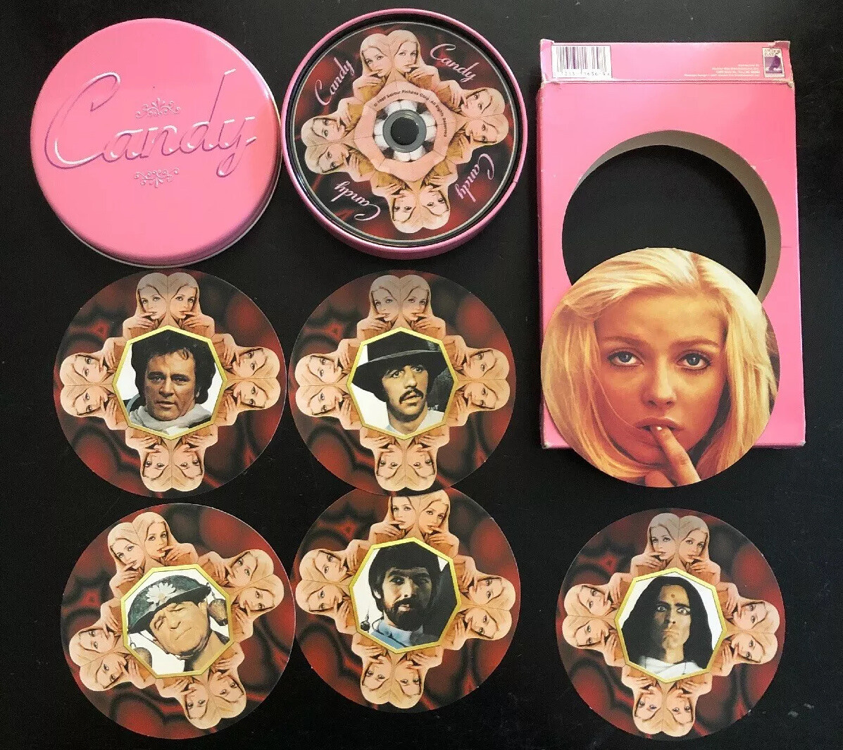 Candy DVD Limited Edition Tin Ewa Aulin Marlon Brando,(Anchor Bay