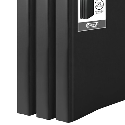 Premium 60-Pocket Portfolio Folder - Archival Document Storage with Custom Cover
