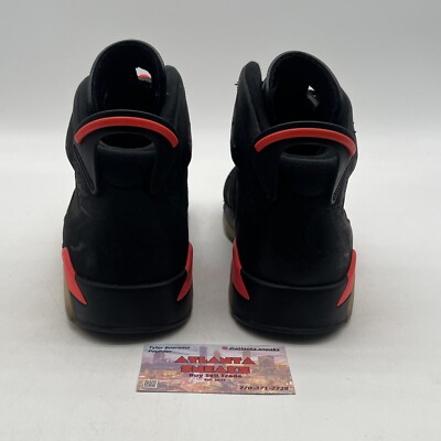 【US10.5】 AIR JORDAN 6 RETRO 384664-023 Nike Air Jordan 6 Retro Infrared Black 2014 384664-023 Men's