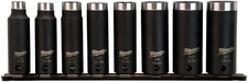 Milwaukee 49-66-4419 8 Piece 3/8" Shockwave Impact Deep Well Socket Set