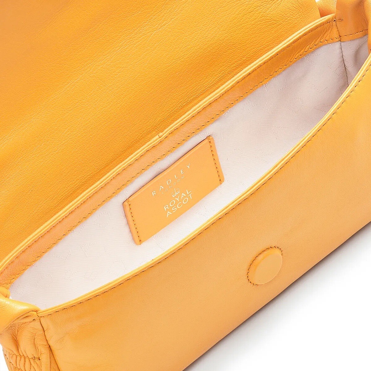 RADLEY GREEN ROYAL ASCOT KNOT LEATHER HANDBAG GRAB BAG RRP £179 NEW!!! image 4