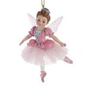  Nutcracker Suite Children's Sugar Plum Fairy Ornament  E0420  w