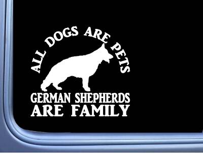 German Shepherd Sticker Dog Family OS 145 6'' Dog Decal
