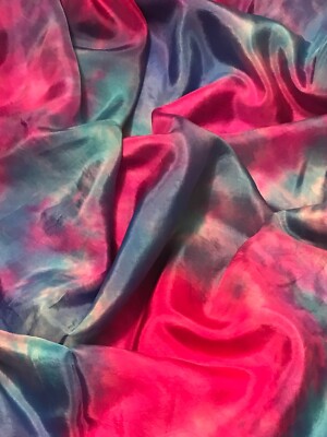 100% Tie Dye silk Miracles, Signs and Wonders- seda - Milagros, Señales y Prodig