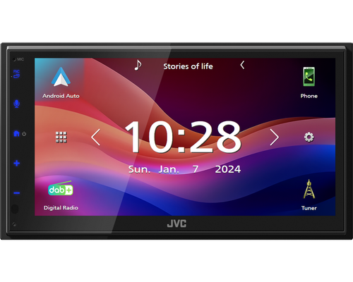 JVC KW-M695DBW CarPlay Android Auto kabellos Digitalradio Bluetooth DAB+ - Bild 3 von 3