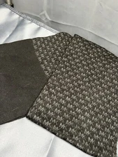 Michael Kors Scarf Black & Gray MK All Over Logo 34 in long, 10 in wide