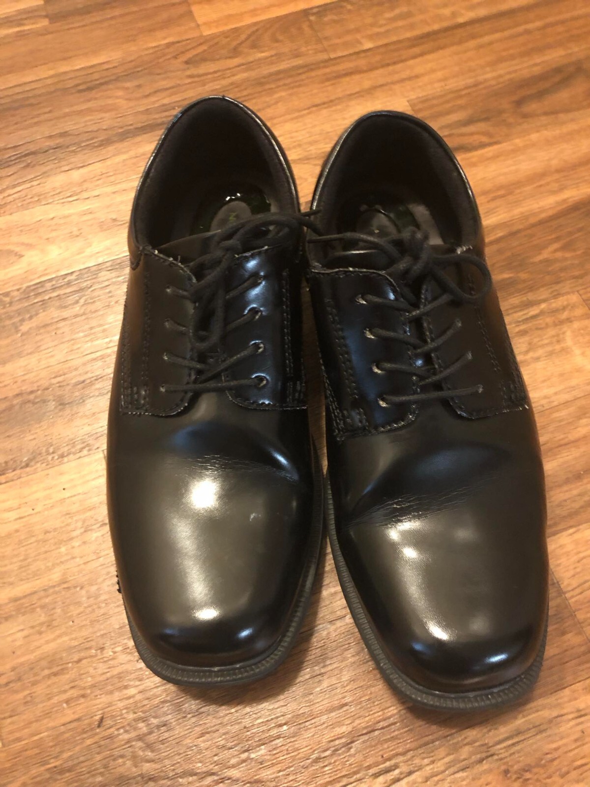 SAOLA Scarpe da abito Nunn Bush Kore Comfort Gel Baker Street nere Oxford da uomo taglia 10 5