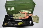 GI Joe Lot 1996 - 12" Doll plus Accessories Weapons and Carrying Case