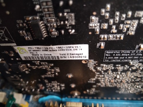 Intel E8400 2GB DDR2 Gigabyte 945GCMX-S2 SSD64GB SANDISK HDD200GB SAMSUNG - Picture 7 of 12