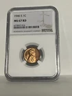 1946-S Lincoln Wheat Cent certified by NGC MS 67 RD Condition