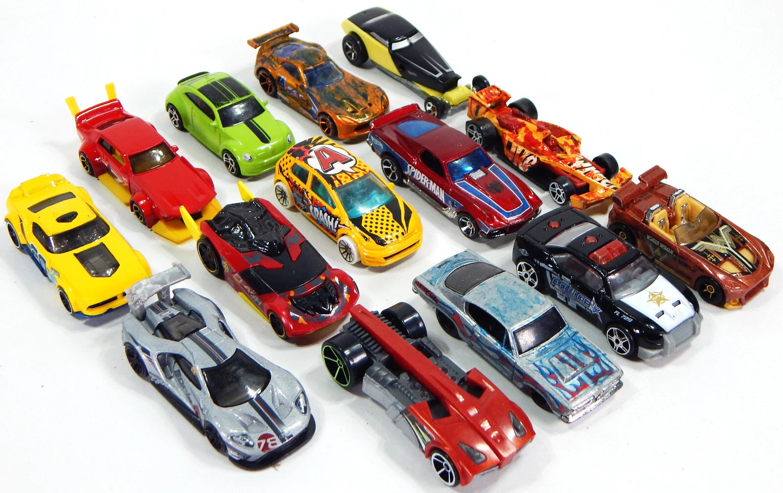  lot used mix classic sports cars superheroes 