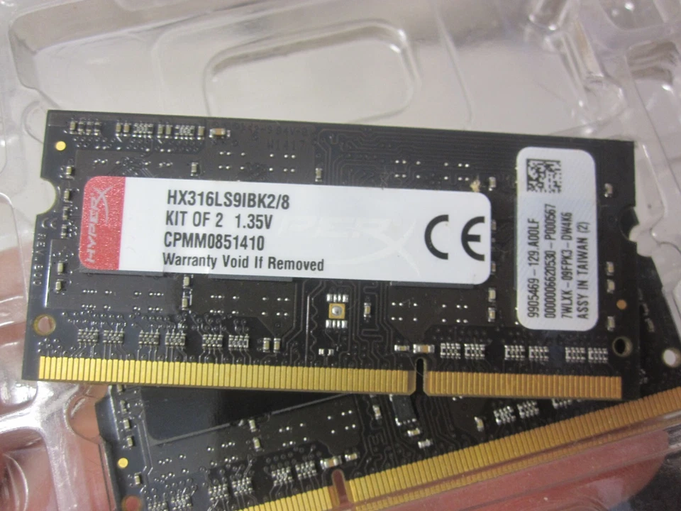 Kingston HyperX Impact HX316LS9IBK2/8 Laptop Memory 1.35V 8GB Kit - Image 4 of 4