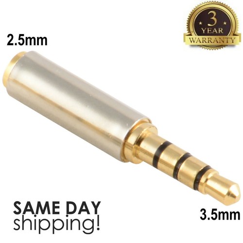 Headphone Adapter 3.5 to 2.5 Headset 