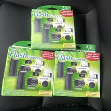3x Twin-Packs Fujifilm QuickSnap Flash Cameras (6 cameras 27 exp each) Exp 7/25+