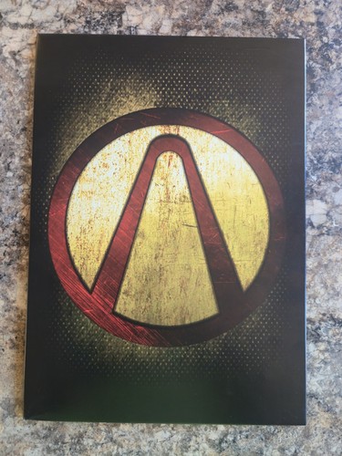 Borderlands Vault Symbol Displate Metal Poster 18" by 10" Scratched
