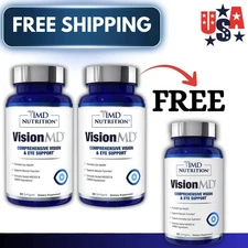 1MD Nutrition Vision MD Eye Vitamin CARMIS - Eye Supplement - 30 Softgels USA