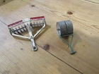 Dinky Toys Disc Harrow No 322 & Garden roller No 105a Made in England Meccano Lt