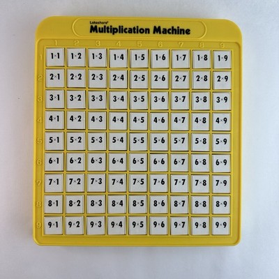 Lakeshore Multiple Machine~Math Educational Tool Push Button Home School