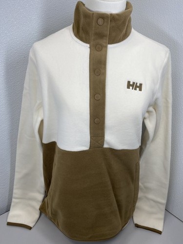 Helly-Hansen Women's Daybreaker Snap Pullover, 718 Sepia, Size M, Gold