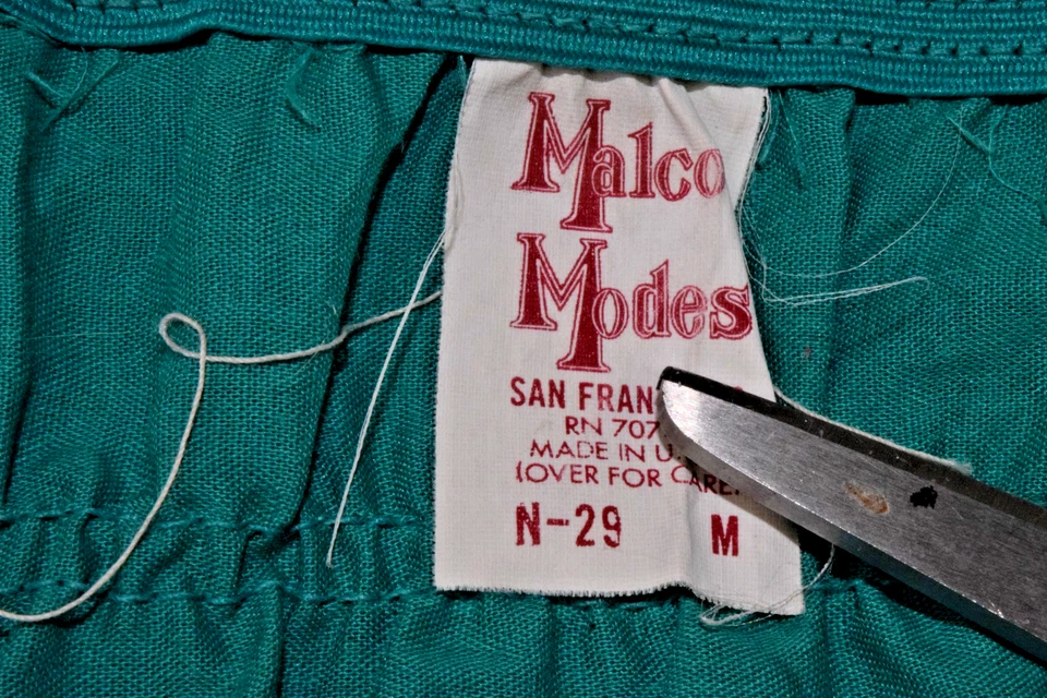 Juego de 4 Bloomers Malco Modos Vintage Encaje con Volantes Años 60 Talla M/L Hecho en EE. UU. Foto 2 de 4
