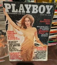 Playboy Magazine January 1981 Barbara Bach Cover John And Yoko Interview