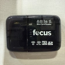 Focus USB 2.0 Multi card Reader and Writer PC and Mac Untested