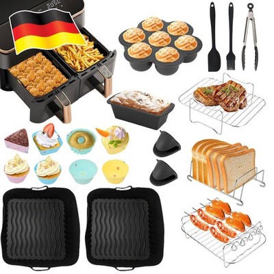 Airfryer Zubehör für COSORI Heißluftfritteuse Dual Zone 8,5 L