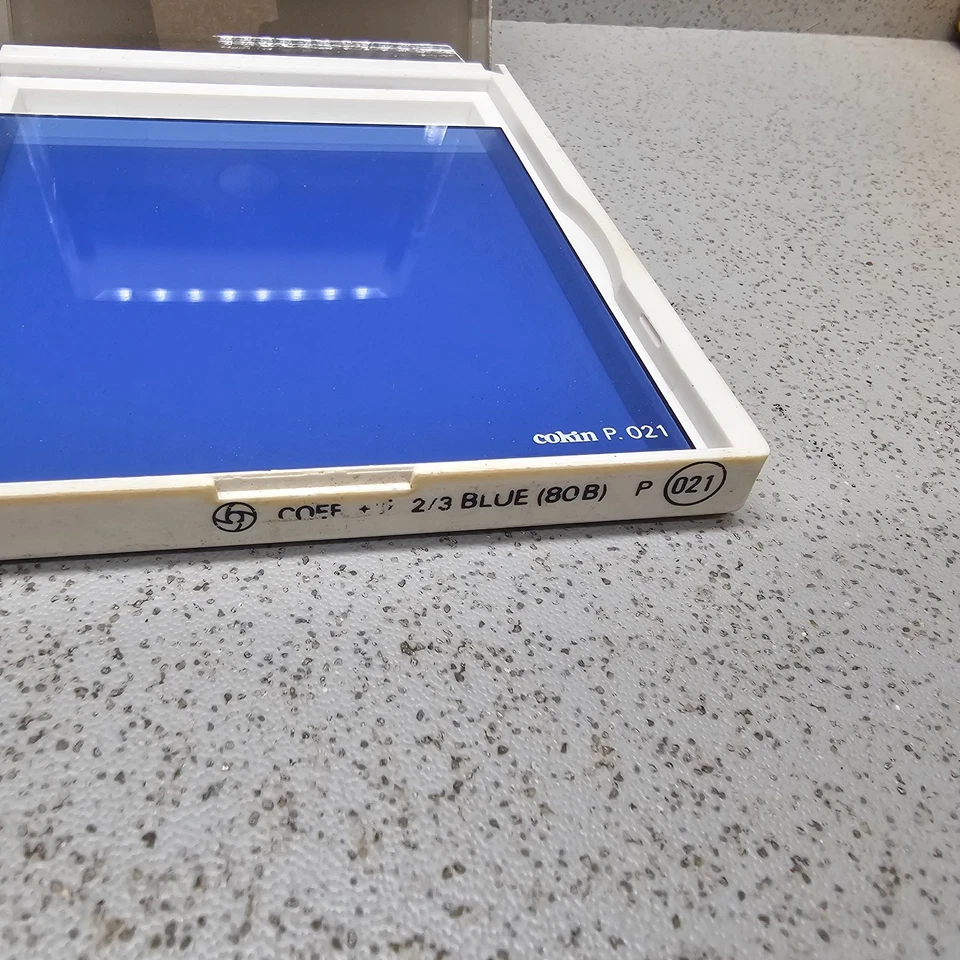 Cokin P Series Filter Lot – P021, P026, P230, P121L – Grad ND, Warm, Blue, Skyli - Image 2 of 4