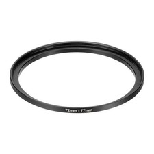 72mm Male 77mm Female Step Up Ring Adapter for ND IR DSLR, Black