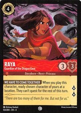 Raya Guardian of the Dragon Gem 122/204 Ursula's Return Disney Lorcana 017169