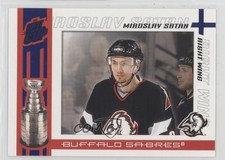 2003-04 Pacific Quest for the Cup Blue 102/150 Miroslav Satan #13 b7p