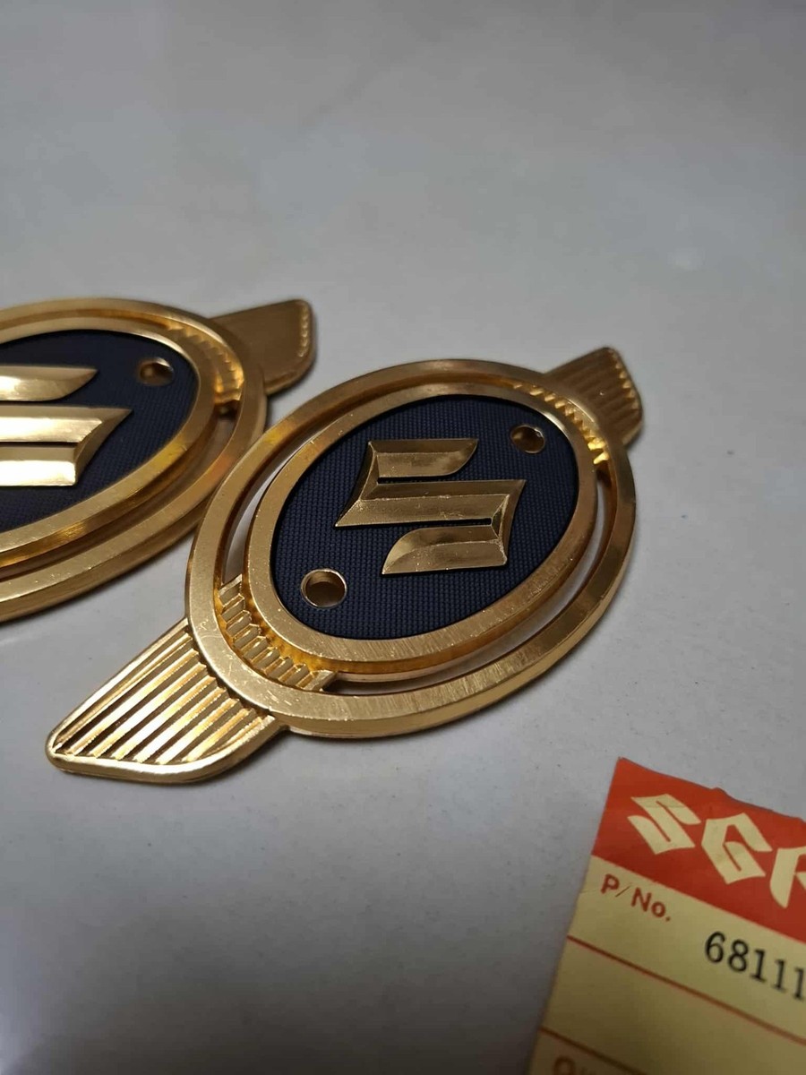 SUZUKI T250-T350-T500-T90-T125-TC90-TS90-TC125-TC305 EMBLEM FUEL