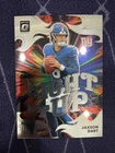 2025 Donruss Optic Jaxson Dart #3 Light It Up (RC) Giants