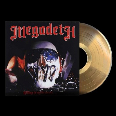 Megadeth Killing Is My Business 40th Anniversary GOLD VINYL Boxset