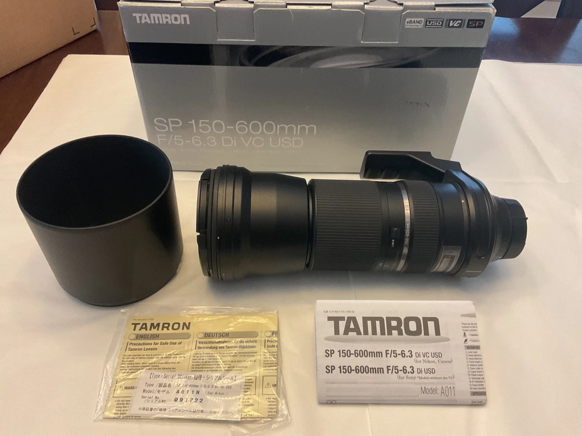 Tamron Nikon F 150-600mm Focal Camera Lenses for sale | eBay