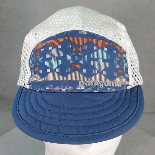 Patagonia Shorty Duckbill Trucker Mütze Cap Strapback Mesh Netz Trail Run AZTEC - Bild 3 von 23