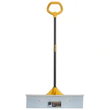 30 In. Industrial Grade Snow Pusher with Versa Grip