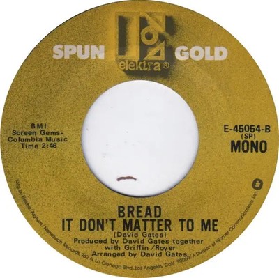 Bread Make It With You Vinyl Single 7inch Elektra