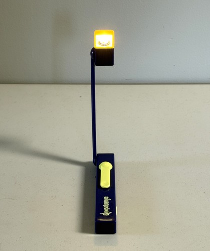 Vintage Goosebumps Adjustable Purple Reading Light Working