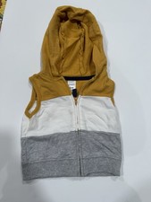 Carter  s 3-6 month boys lightweight sweatshirt hooded vest