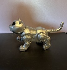 VTG 2000s Manley Toy Quest Kitty The Tekno Kitten Cat Robot Fish Missing