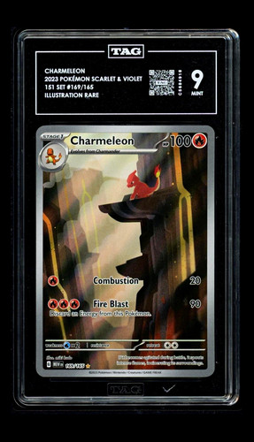 Charmeleon graded TAG 9 for sale on eBay