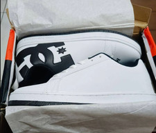 DC Shoes Court Graffik Mens Skate Shoes White Black Black WLK Casual Sneakers