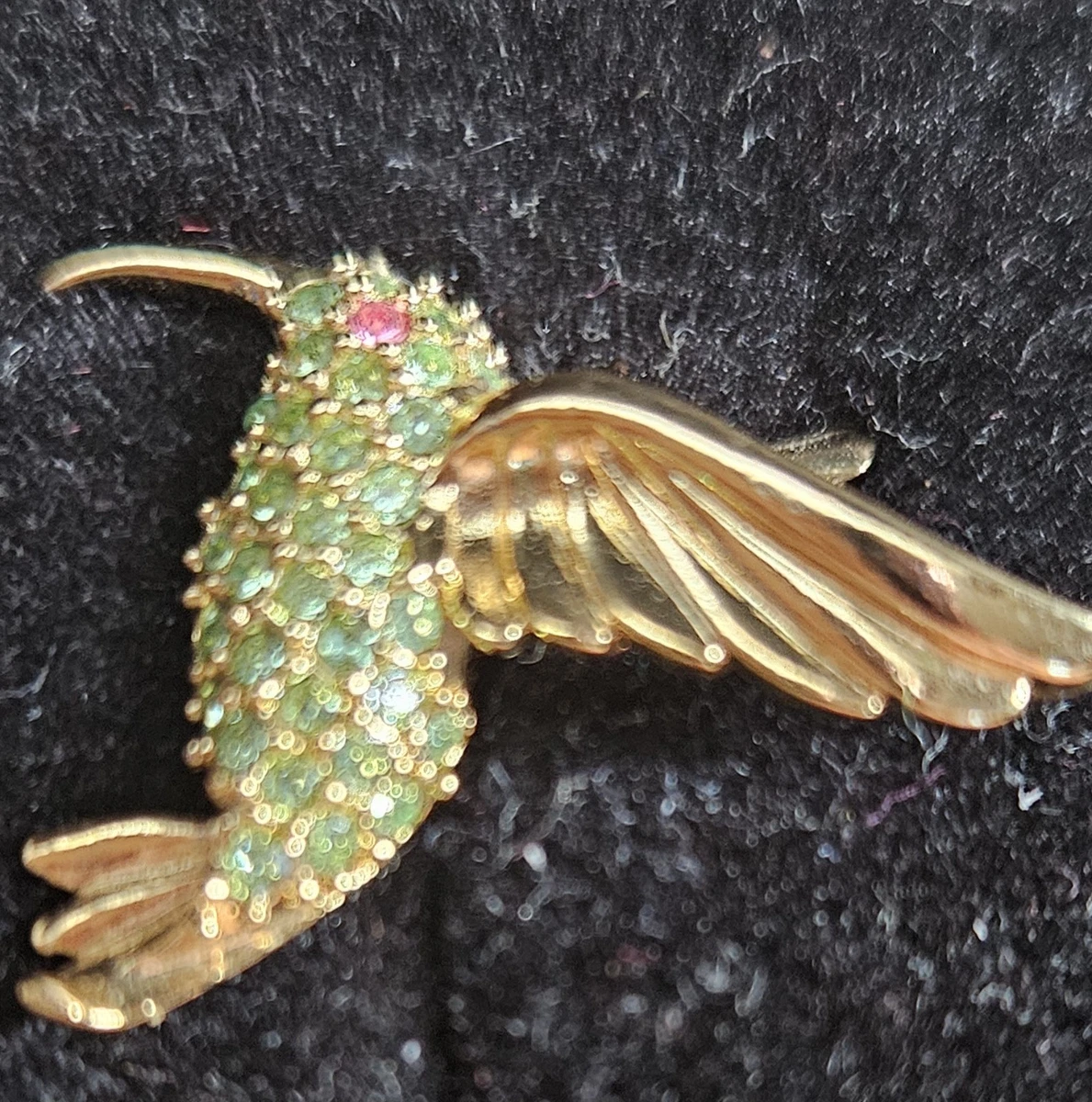 Avon Hummingbird In Vintage Designer Costume Pins & Brooches for
