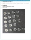 LOT OF 20 1964 US SILVER QUARTERS 15 DENVER 5 PHILADELPHIA VERY FINE CONDITION