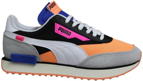 Puma Shoes Mens 10.5 Black Orange Gray Future Rider Play On 